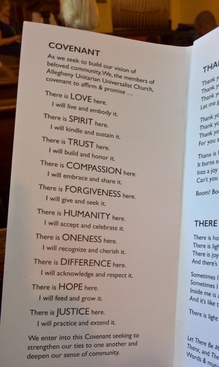 AlleghenyUU's tweet photo. Our Covenant https://t.co/kIZ1fhUp4G #UUSunday https://t.co/phxBbajYPx
