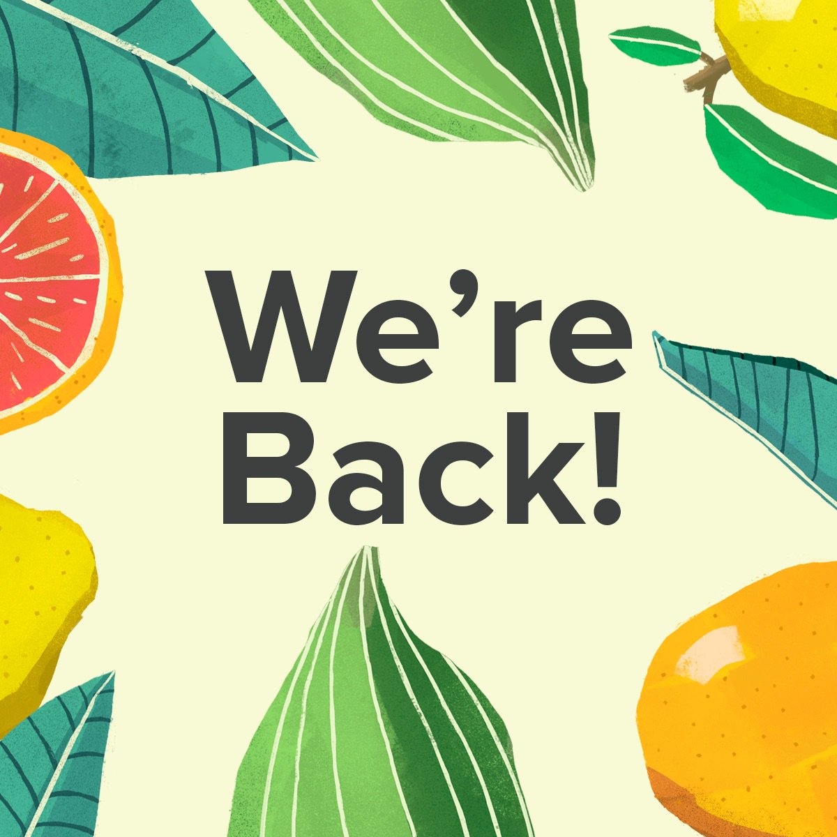 Back in business! And on our 3rd Anniversary, no less. Head over to folsomandco.com to restock on all your favorite aftershaves! 👏👏👏