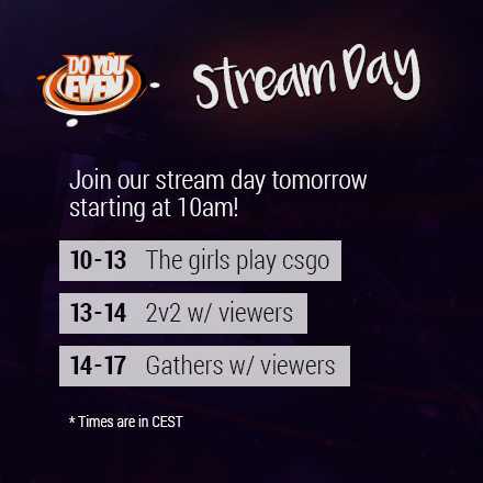 doyouevengg's tweet photo. STREAM DAY! Check picture for more info 👇 https://t.co/5zqufS8zqN