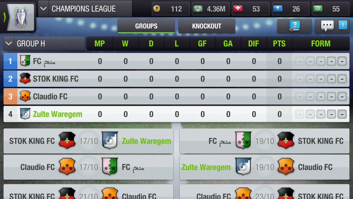 ZulteWaregemSV's tweet photo. Champions League Group H!!!
#GoZulte #UCHL 😀😀😀 https://t.co/IaByzalYA3
