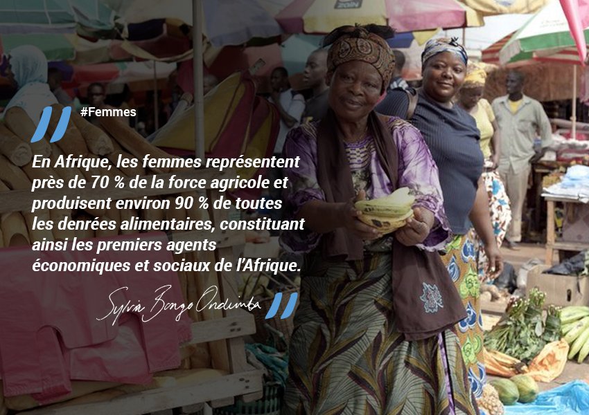 Ensemble, continuons d’avancer pour que les femmes exploitent dans les meilleurs conditions cette richesse qu’est la terre.
#DayOfRuralWomen