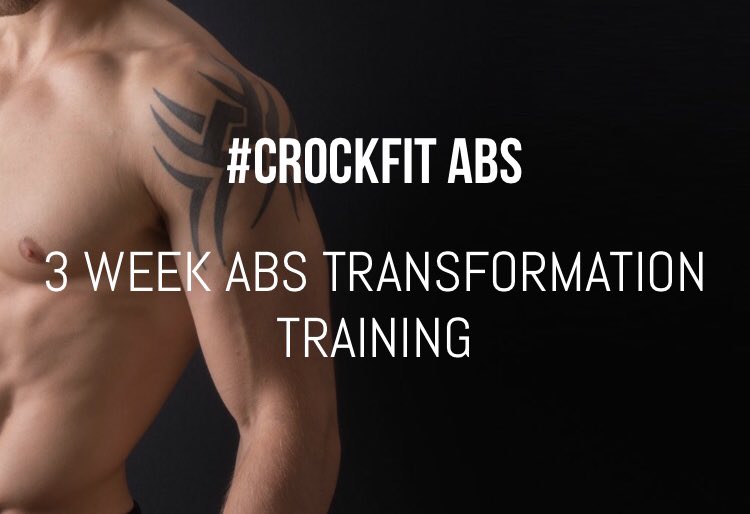 alexcrockford's tweet photo. The #CrockFitAbs plans will focus on your CORE! https://t.co/WCnbaa5r5z https://t.co/d3x8dHVlM0