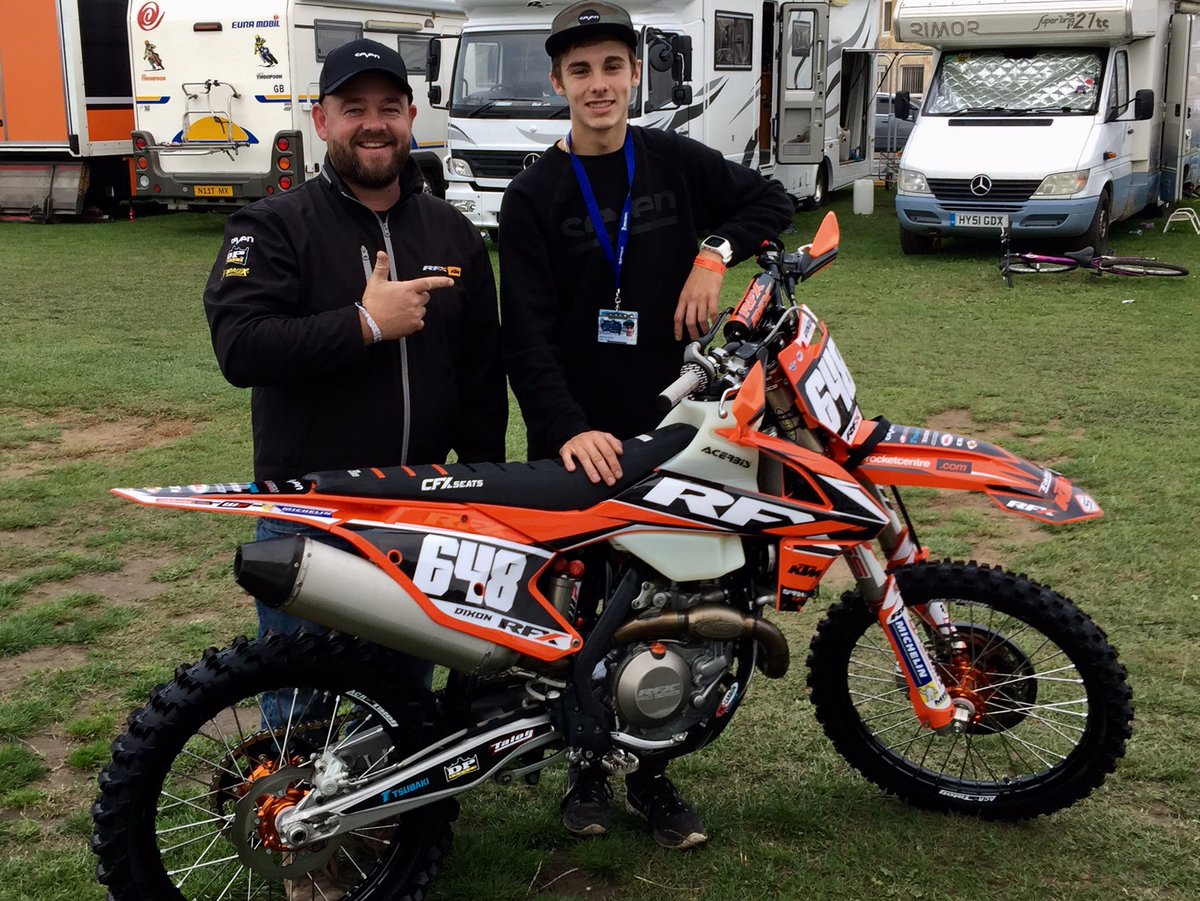 Good Luck <a href="/Nathan_360/">Nathan</a> RFXKTM on his first main race at <a href="/WestonBeachRace/">Weston Beach Race</a> #HGWBR