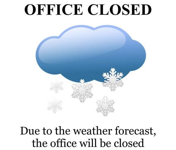 WellnessInstu's tweet photo. Following latest update on storm Ophelia and in the interest of safety of our team that our offices will be closed tomorrow Monday https://t.co/UVK9eNhxrK