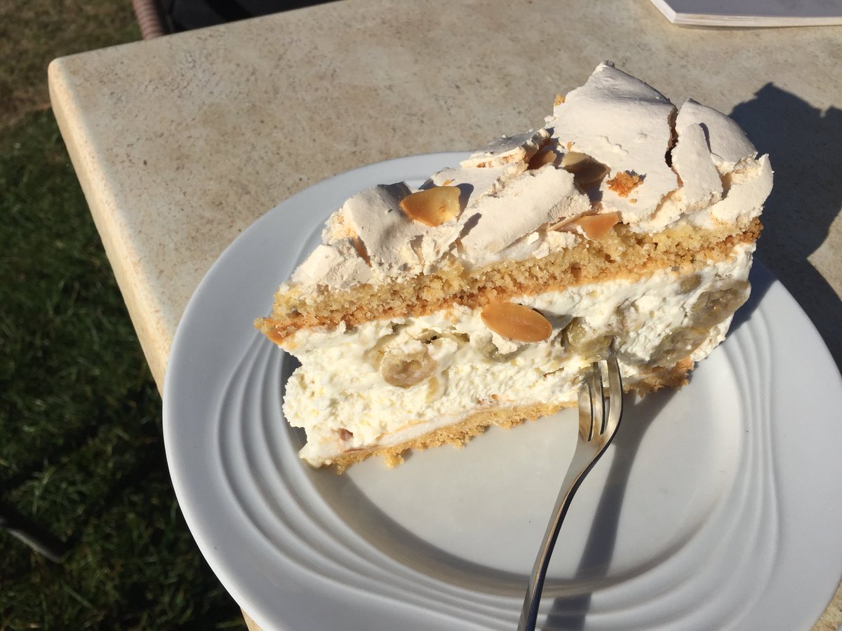 Heimatfotos's tweet photo. Wohl der letzte Stachelbeer-Sahne-Baiser-Kuchen für dieses Jahr auf dem #Erlichthof #Rietschen https://t.co/y2SYHlwwJ3