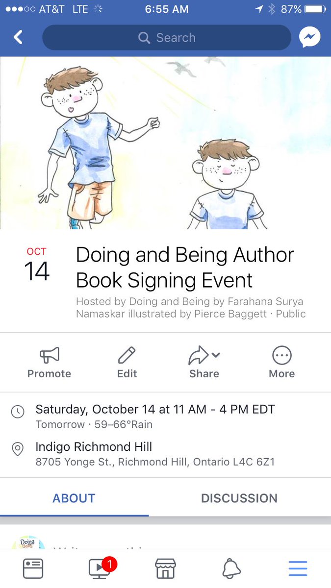 Suryanamaskar27's tweet photo. So excited to be promoting my book in the GTA #greatertorontoarea #doingandbeing #mindfulness4kids @BalboaPress https://t.co/sYsDt55elR