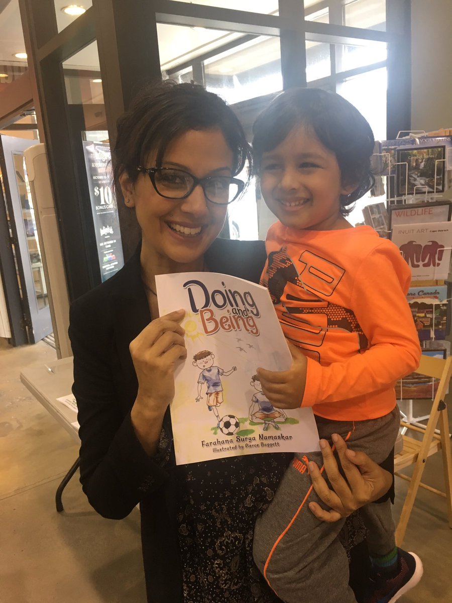 Suryanamaskar27's tweet photo. So excited to be promoting my book in the GTA #greatertorontoarea #doingandbeing #mindfulness4kids @BalboaPress https://t.co/sYsDt55elR