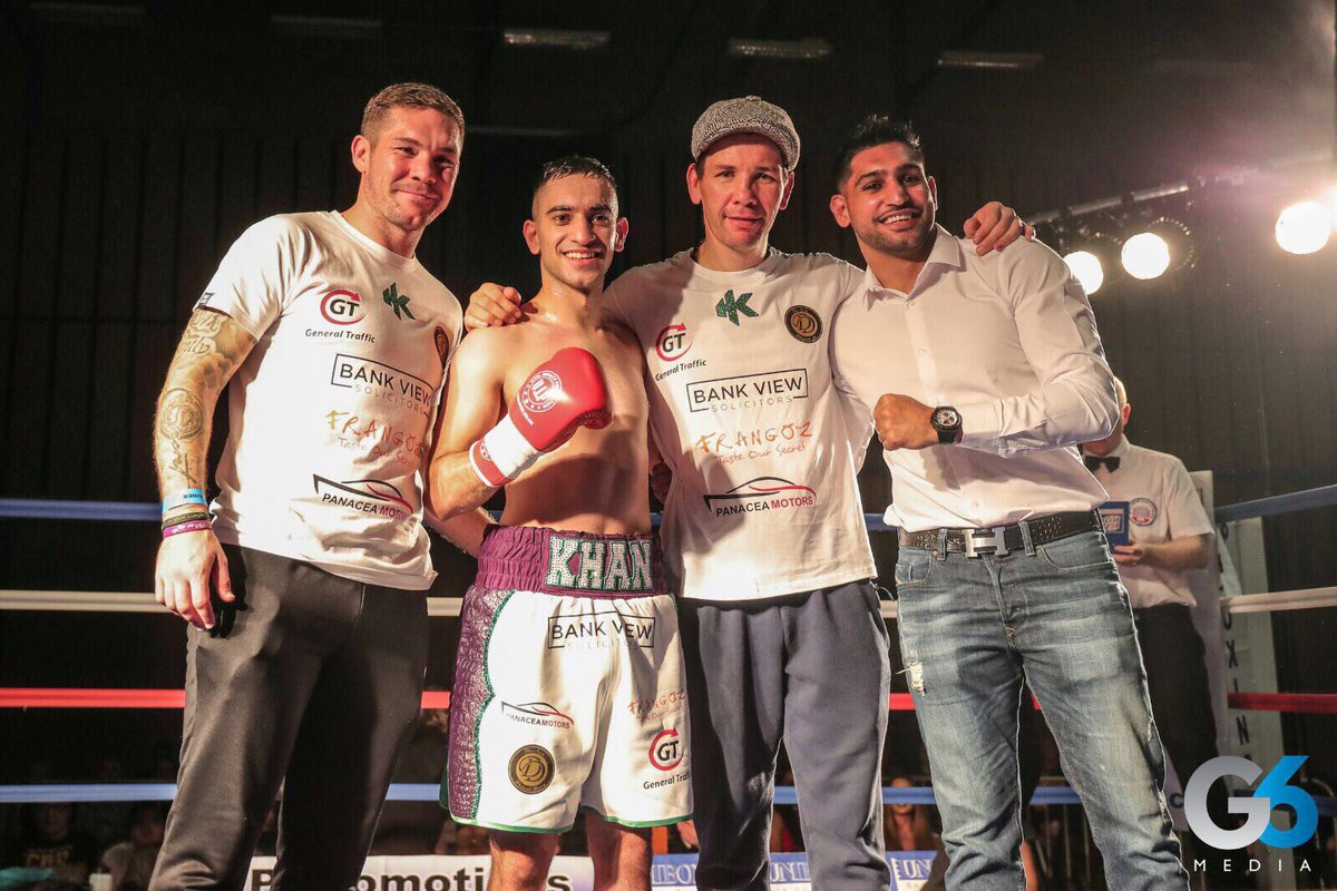 harrykingkhan's tweet photo. Good win last night! Cant wait to get back out there again, the support was amaizing thank you! #TeamKhan #HK  #BodyShots https://t.co/8lNShFZw5Y