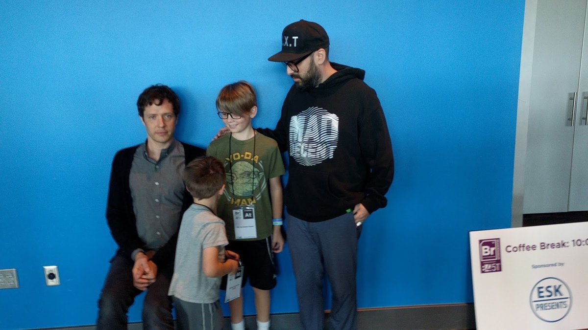 neilberg's tweet photo. Ok Go offered a ton of great marketing ideas, even to young Cincinnatians! #Brandemonium https://t.co/7hOIjlJQ7h