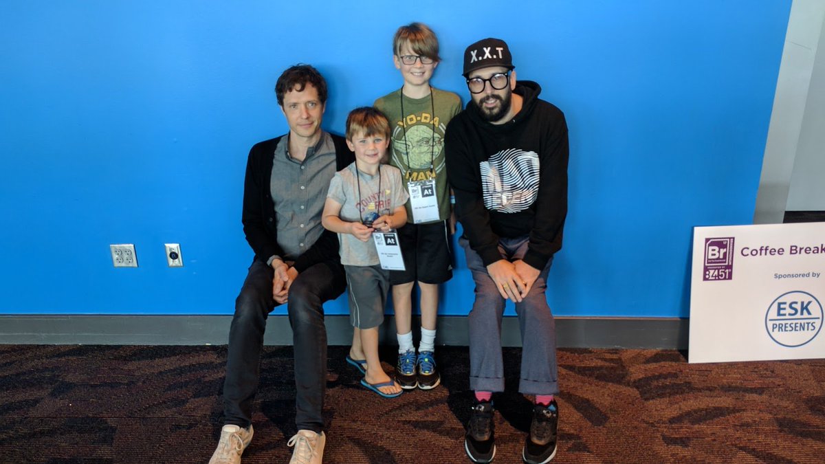 neilberg's tweet photo. Ok Go offered a ton of great marketing ideas, even to young Cincinnatians! #Brandemonium https://t.co/7hOIjlJQ7h