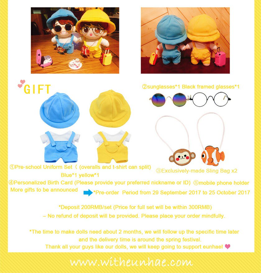 DNE_Shop's tweet photo. PRE ORDER @witheunhae441015 DOLLS 15-25 OCT. 1st payment 500.000 (not final price) no more than 650.000 EXCLUDE SHIPPING FROM CHINA https://t.co/OYjFIhwxVK