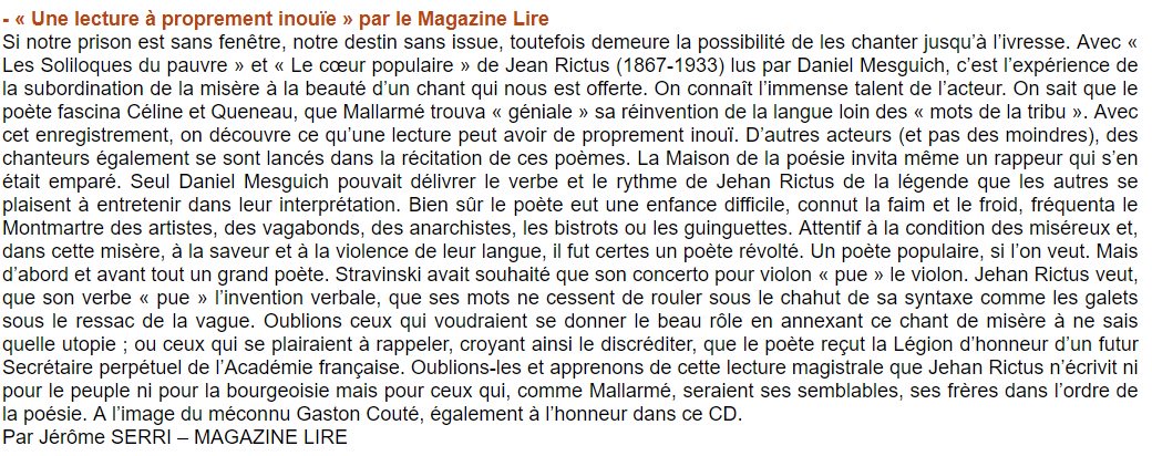 La Plume & Le Bitume tweet media