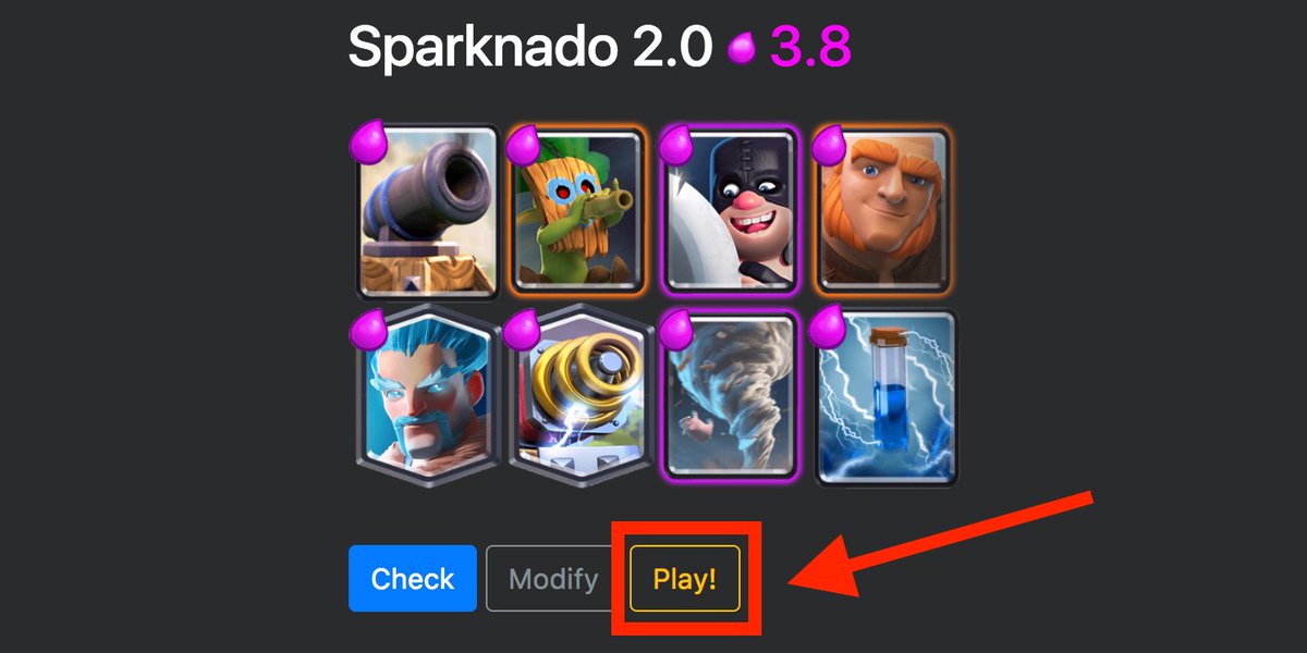 Clash Royale On Twitter Did You Know You Can Copy Decks Directly Into Your Game How About Trying Sparknado 2 0 Https T Co 0y6zvsmms9