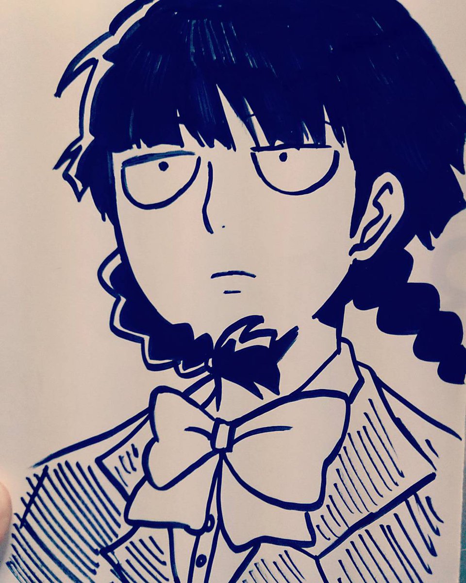 きすいだ ららくは多忙 Twitter પર すんごいらくがき 原作に寄せると絵が 笑アニメに寄せた方が盛れるな ていうかモブサイコ 思ったより内容重い笑でも面白いよぉぉ モブサイコ モブサイコ100