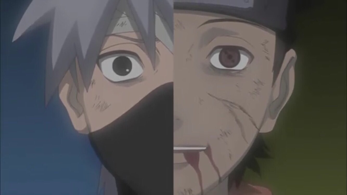 し ろ 交換垢 里の奴らがなんと言おうと お前は立派な上忍だ それが俺の気持ちだ 自分の判断を悔やむカカシにとって この言葉は本当に励みになったと 思う このシーンは涙がボロボロと ダーーーーと出て止まらんかったと Naruto はたけカカシ うちは