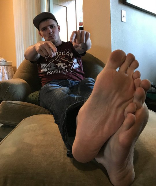 Guys feet