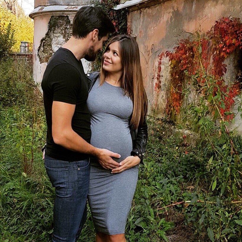 Today is the due date, but our little miracle is still keeping us waiting...😊👼🏼❤️🙏 #myfamily