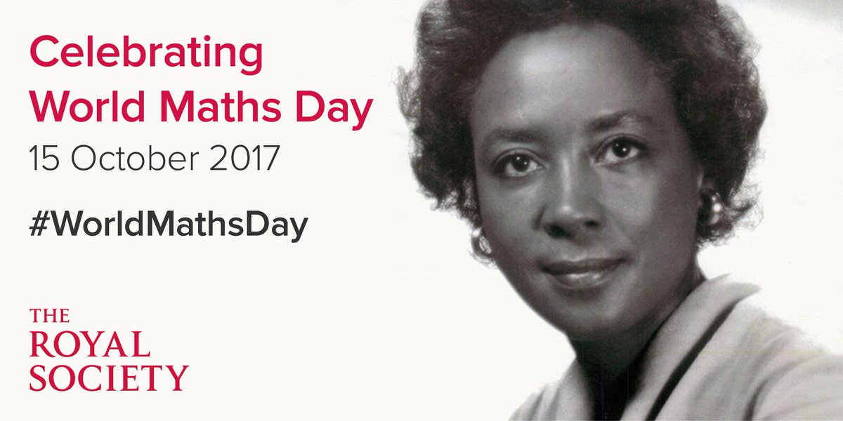 royalsociety's tweet photo. Follow our feed all day today, to see wonderful mathematicians from all across the world - celebrating #WorldMathsDay! https://t.co/P5N5oLhdAp