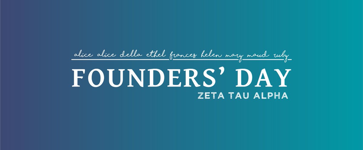 ZTAFraternity's tweet image. Happy 119th Founders' Day, sisters! We owe a lot to the nine young women who created our Fraternity ❤️
#ZTAFoundersDay