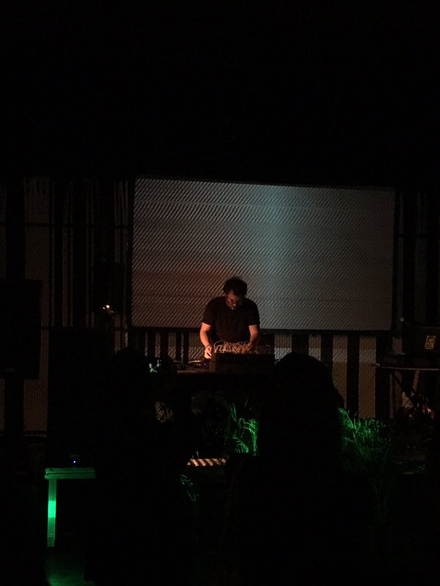 SnazzyFX's tweet photo. Patricia last night at #machinesInMusic https://t.co/jCZlSIbodn