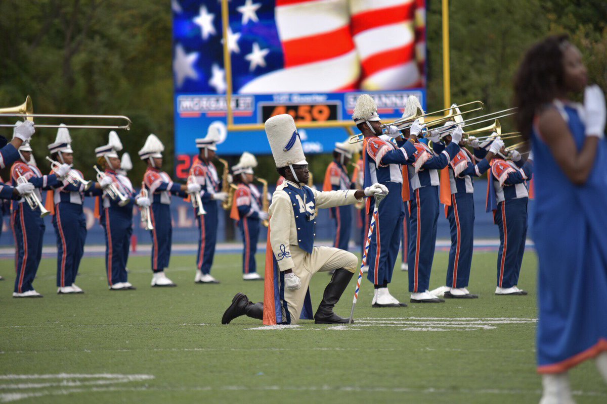 JJMcQueen86's tweet photo. @MorganStBears #Morgan150 #morganstatehomecoming A Day On The Yard. https://t.co/O32EcfHO2C