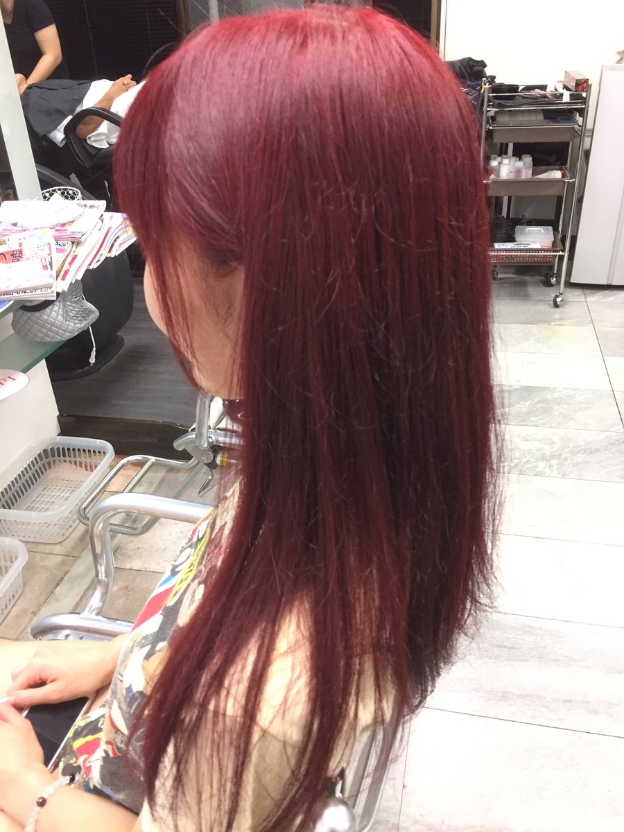 最新のhd 髪 カラー 赤