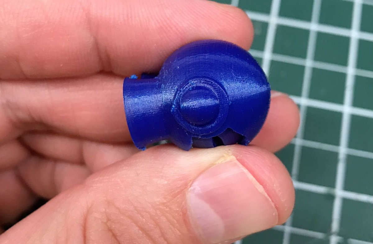 BTI_ltd's tweet photo. Prusa i3MK2 linear rail build- First prints! I’d say we are off to a good start. #prusai3 #Fusion360 https://t.co/6LXi4u5crd