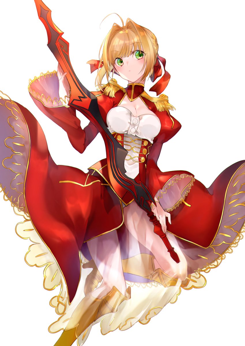 ネロ・クラウディウス(Fate) ,赤セイバー 「赤 」|美和野らぐ🌱コミティアA08aのイラスト
