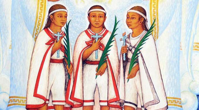 Alberto Medel on Twitter: "San Cristóbal, San Antonio y San Juan, Mártires  de Tlaxcala y primeros testigos de la fe del Nuevo Mundo, rueguen por  nosotros.… https://t.co/uNEJl3npdS"