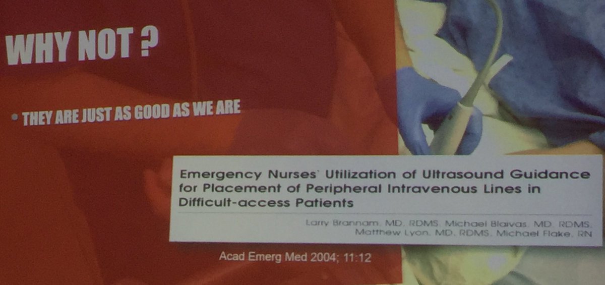 gregorprosen's tweet image. Nurses placing #USguided IV lines 
#PoCUS 
#WCUME17 #Montreal 🇨🇦