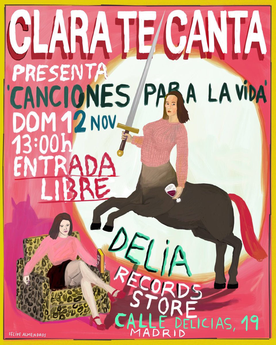RuggleRecords's tweet photo. OJO! Presentación del nuevo disco de @golondrinamente el 12 de noviembre en @DeliaRecords https://t.co/CWqR6x3Kan