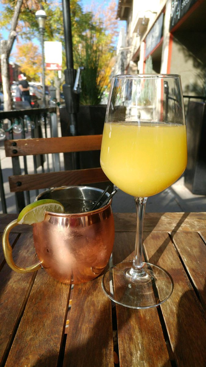 $4 Mimosas and Mules until 5pm! See ya on the patio.