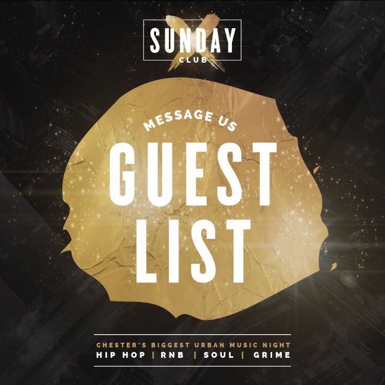 ChesterSunday's tweet image. Hit us up for £1 entry tonight at @rosieschester 😊😊😊