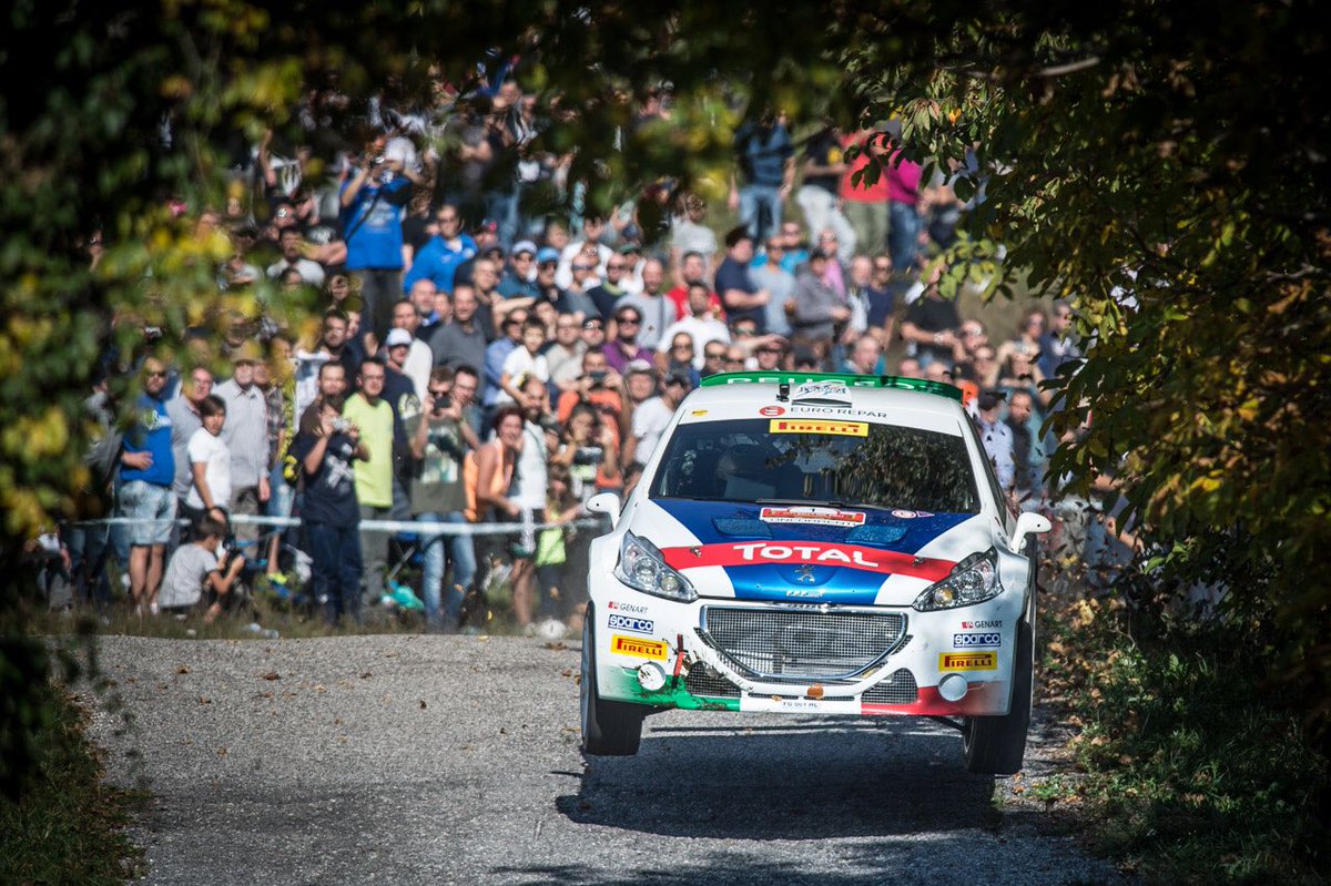 peugeotitalia's tweet photo. E sono dieci! @AndreucciPaolo Campione d'Italia #PeugeotSport https://t.co/aYwmxW9FI2