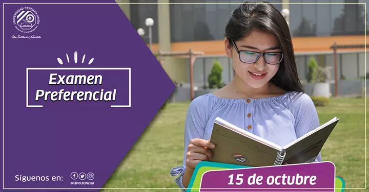 UPeUOficial's tweet photo. Aún estás a tiempo de participar del #ExamenPreferencial 📝
https://t.co/5KZReG0ib1
¡Te esperamos en la Oficina de #Admisión de la #UPeU ! https://t.co/HNKWU2Rqs2