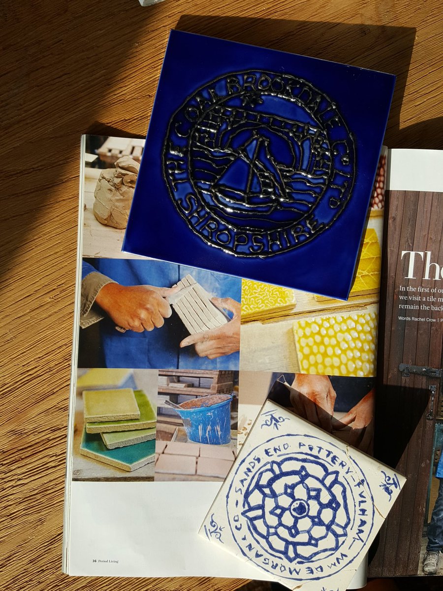 Enjoying a Sunday read of <a href="/PeriodLivingMag/">PeriodLivingMag</a> came across this article <a href="/FroyleTiles/">Froyle Tiles</a> &amp; had to share my own decorative creations from 1997