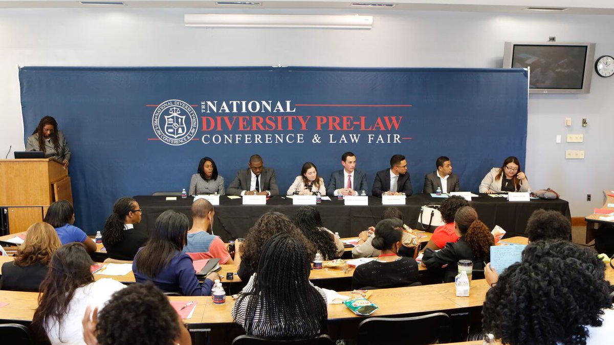 prelawdiversity's tweet photo. Everyone will take away useful information from our National Diversity Pre-Law Confernece. https://t.co/1HlEvPqdaH #freetoregister https://t.co/KBCkPqeWdw