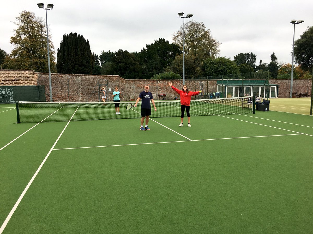 exetergcc's tweet photo. Two junior winners in the tennis section’s monthly social doubles tournament. Well done to @TomSlack7 and Millie Agutter! https://t.co/14sNCMtZLS
