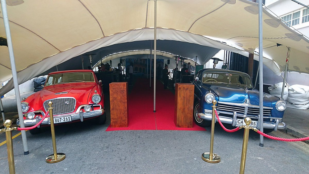 blankeventsZA's tweet photo. Havana Nights theme event for 400 guests. #blankevents #eventarmy #decor #vintage #car #redcarpet #vip https://t.co/4eQjjFNdz0