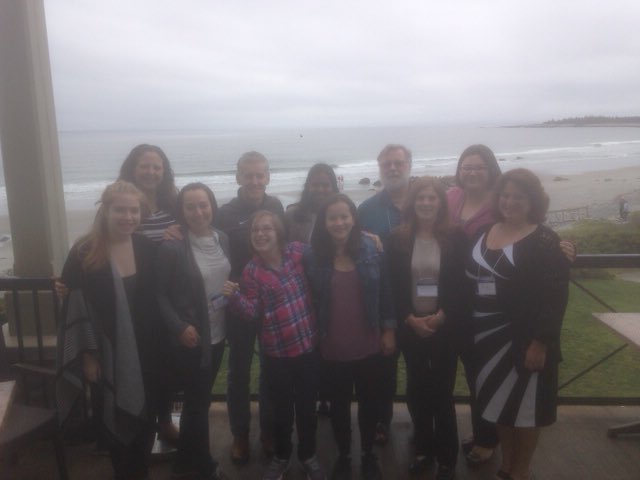 AllenFinley's tweet photo. Patients & organizers at #IFPP2017 Foggy but beautiful wrap up @WhitePointBeach Another successful @IFPP2017! https://t.co/xe4eULoGws