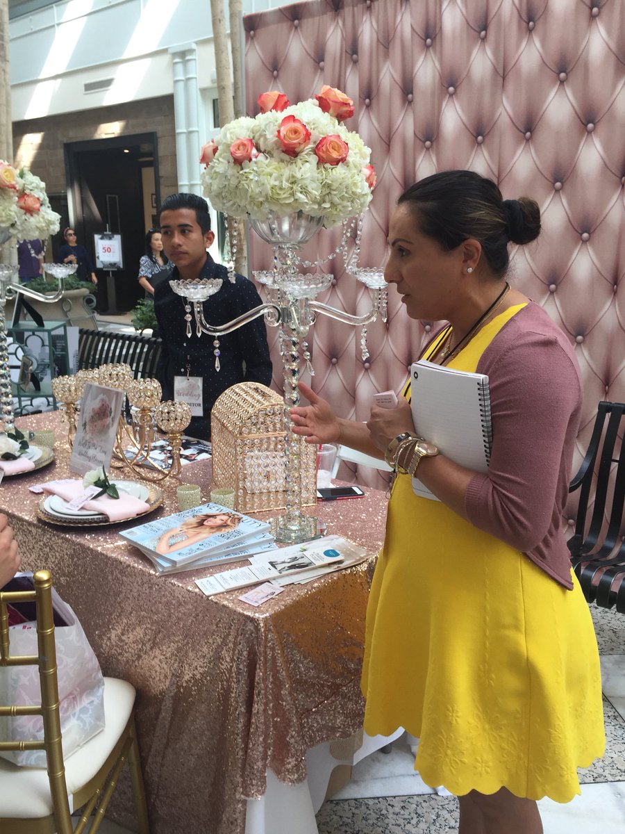 Find your perfect venue, caterer, florist and more at #YourWeddingExpo today until 3pm! #HillsdaleShoppingCenter #wedding #engaged #bride