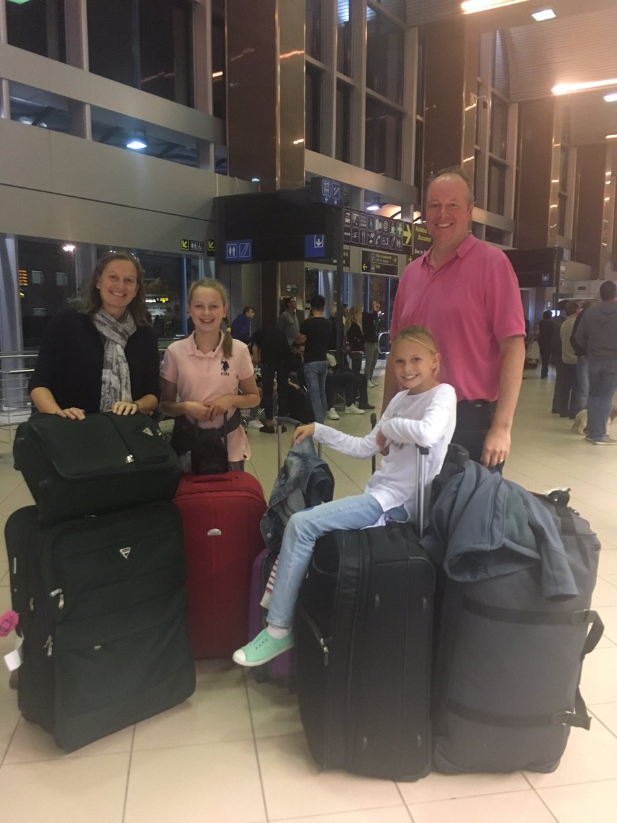 All the donated shoes have made it safely to Bucharest with Mrs T!