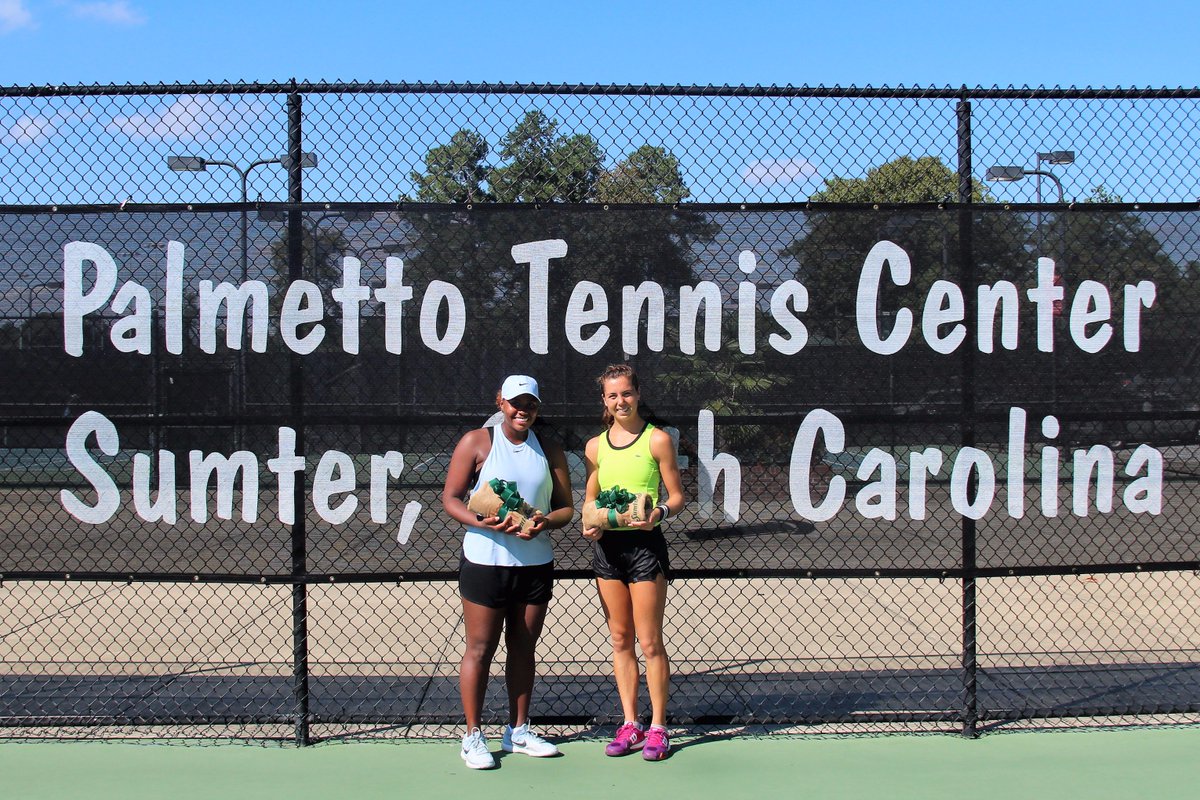 sumter25k's tweet photo. Great tournament by @TaylorTownsend and Ulrikke Eikeri at the #Sumter25k! @usta Townsend captures the title 6-2, 6-1! https://t.co/fL7cgHh5tB