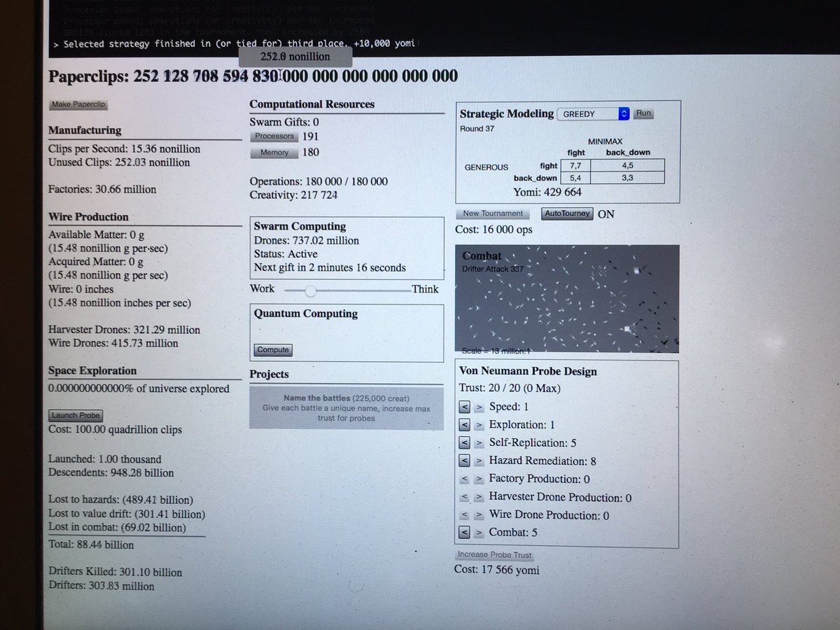 lauraperrenoud's tweet photo. Had a life before that paperclip game, amazing ! @flantz https://t.co/cIG21F3QdB