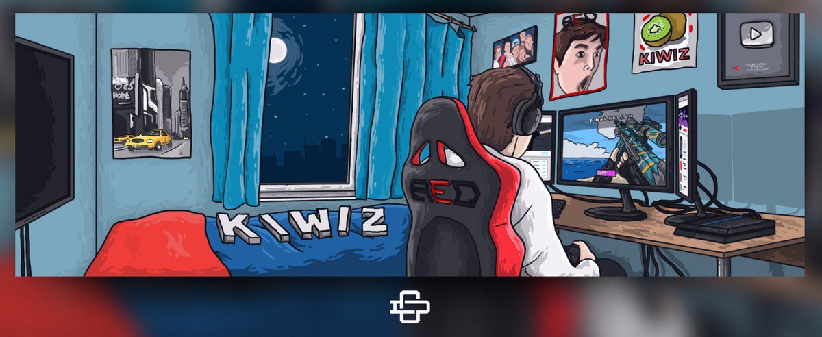 casdesignuk's tweet photo. Header for @RedKiwiz 
RT's and Likes are insane!

Hope you like it :) https://t.co/qn2D8OI7W8