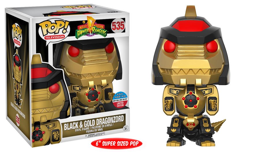 OriginalFunko's tweet photo. RT &amp; follow @OriginalFunko for the chance to win an #NYCC 2017 exclusive 6-inch black &amp; gold Dragonzord Pop! https://t.co/MoGyifyycE