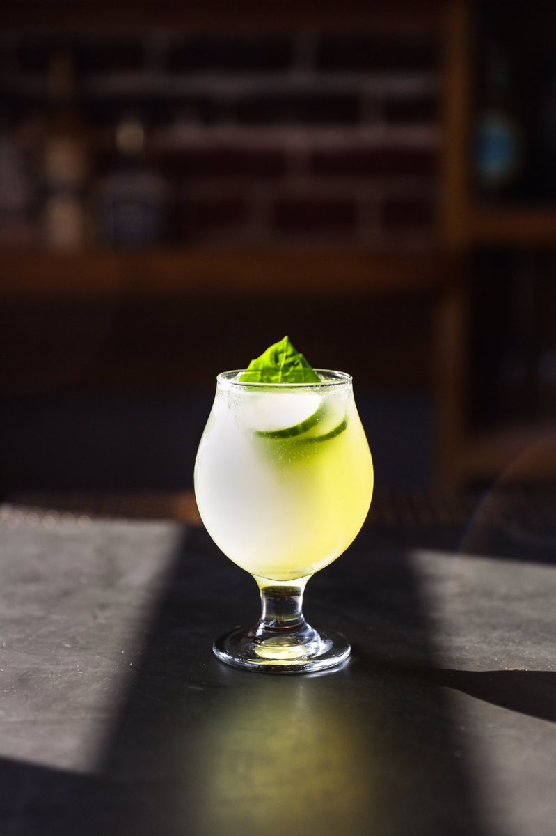 How about a little Sunday treat over at Ashland Hill?!
The Cheetah Room
Gin • cucumber + lime juice • celery bitters • Mixwell Soda Water