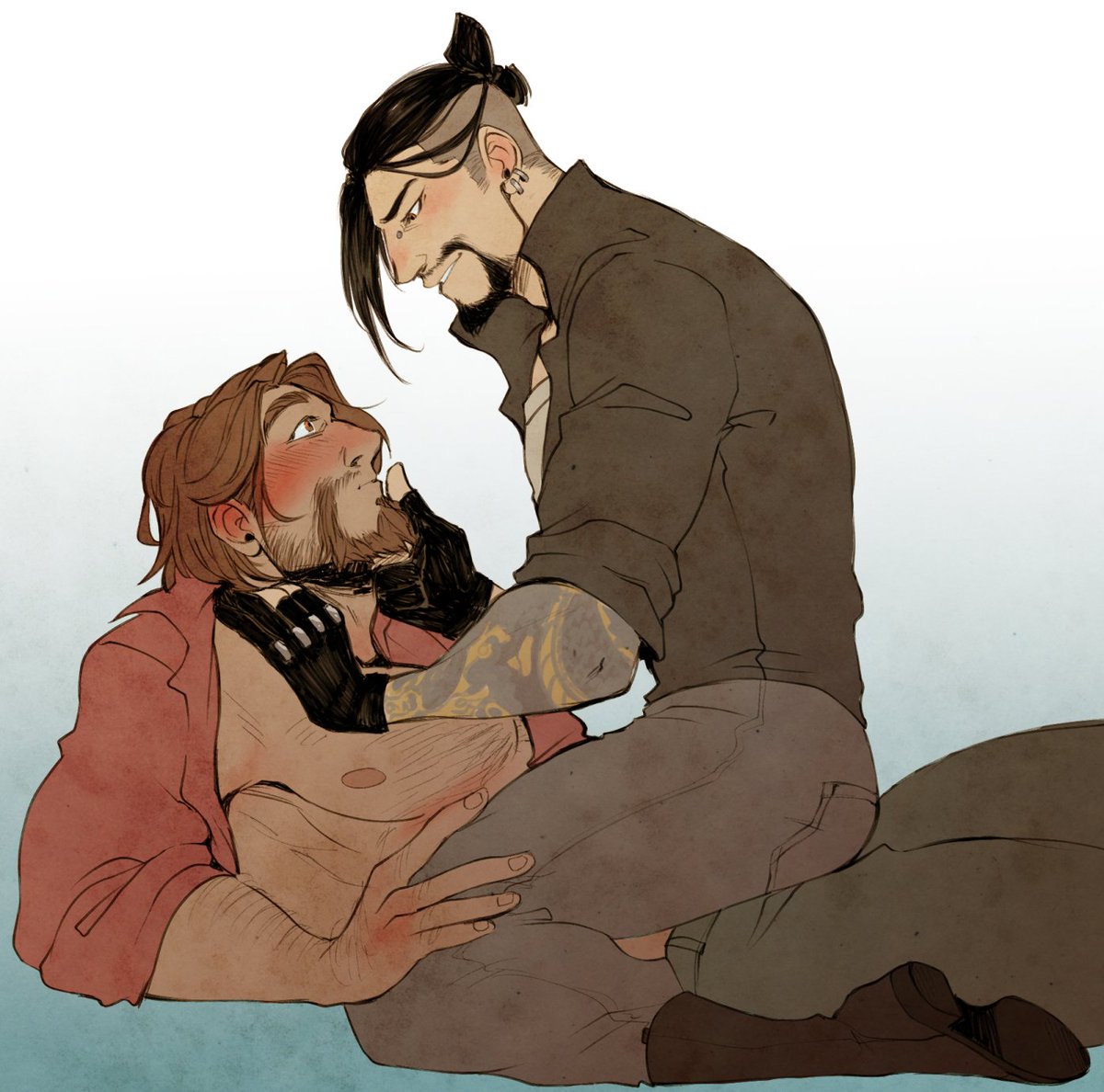 daddy_rav's tweet photo. mchanzo is still strong with this one 

(also welcome to "bullshit hanzo's tattoo" 101) https://t.co/A7xTsjSkr6