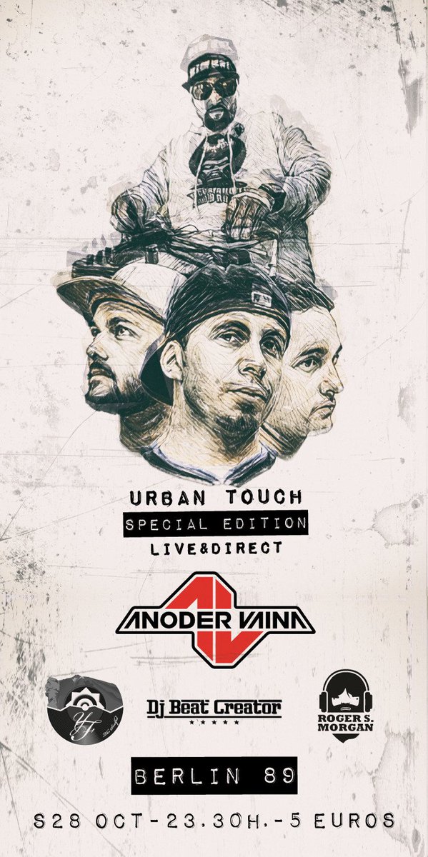 djyeraflavor's tweet photo. COSA FINA, el 28 La Vaina, Mr Beat Creator, Roger S Morgan y un servidor quemamos el Berlin 89 #abailar #hiphop #realdj #anodervaina #show https://t.co/pggvnIGrB7