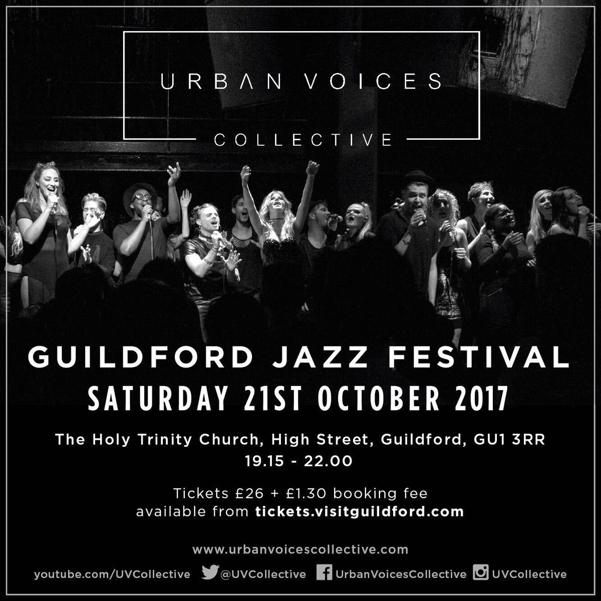 SarahDollis's tweet photo. Are you coming? You will love! @UVCollective #sing #singer #singers #guildfordjazzfestival2017 #jazz #music #livemusic #uvc #mezzo #love https://t.co/3N7Q2Swfp6